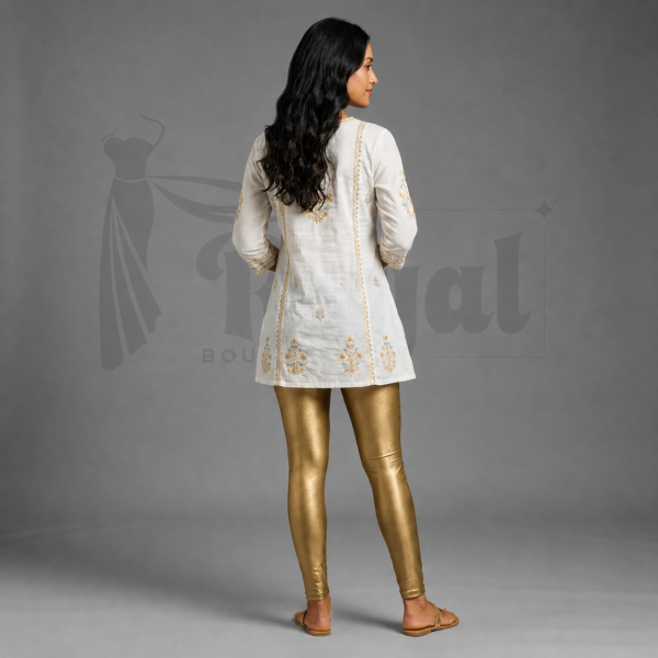 Dark Gold leggins 02 Dark Gold Shimmer leggins