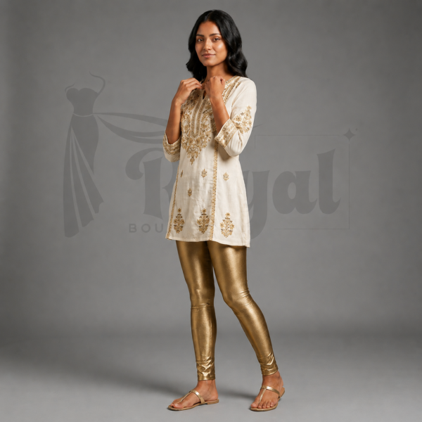 Dark Gold leggins 03 Dark Gold Shimmer leggins