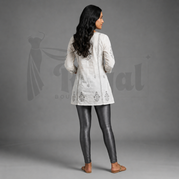 Dark Grey Shimmer leggins