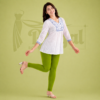 Parrot Green Leggins