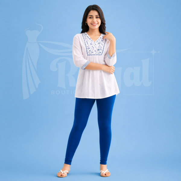 Turquoise Blue 01 Turquoise Blue Leggins