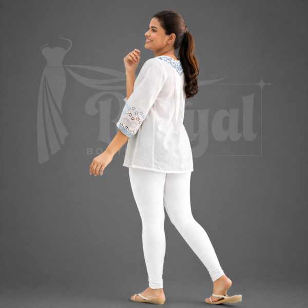 White 04 White Leggins