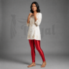 red leggins 03 Red Shimmer Leggins